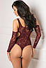 Боді еротичне жіноче Set The Mood Bodysuit Purple, Os, фото 4