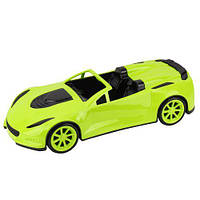 Пластиковая машинка "Кабриолет", зеленый