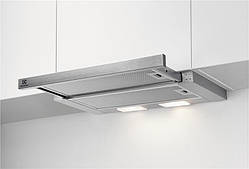 Electrolux Витяжка телескопічна, 59см, 410м.куб/год., сірий