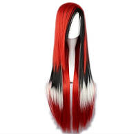 Длинные парики UASHOP 80см прямые волосы косплей анимэ Айдахо UASHOP