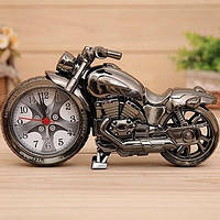 Настольные часы с будильником Мотоцикл Часы-будильник Байк Часы в виде мотоцикла UASHOP