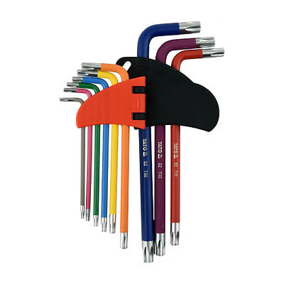 Набір ключів зірочок Torx з отвором Yato YT-0511, ціна