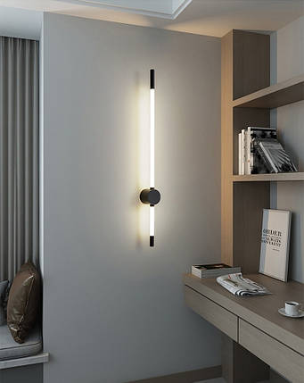 Бра LED 27027 Чорний 9х6х80 см. ID 4571798, фото 3