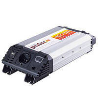 Перетворюва. напруги PULSO/ISU-1000/12V-220V/1000W/USB-5VDC2.0A/син.хвиля/клемми