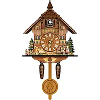 25×10×46 см часы с кукушкой старинные деревянные часы черный лес часы домашний декор отличный подарок