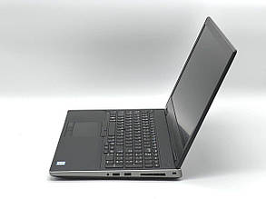 Б/в Ноутбук Dell Precision 7530 15.6" 1920x1080| Core i5-8300H| 16 GB RAM| 256 GB SSD| UHD 630, фото 3