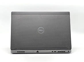 Б/в Ноутбук Dell Precision 7530 15.6" 1920x1080| Core i5-8300H| 16 GB RAM| 256 GB SSD| UHD 630, фото 4