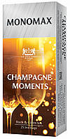 Чай Мономах Champagne Moment Момент шампанского 25*1,5г черн.+зел. (18)