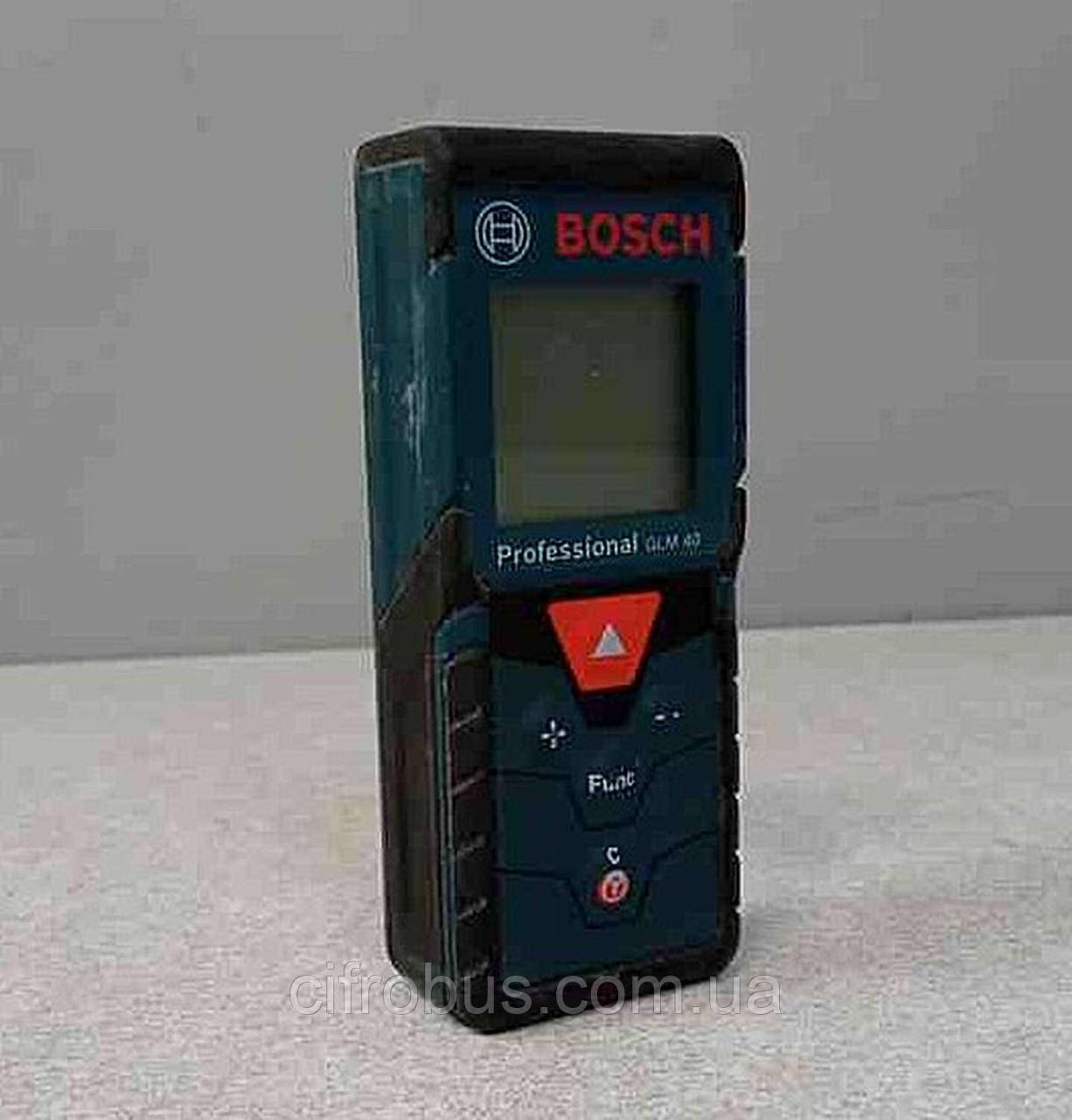 Лазерна рулетка-далекомір Б/У Bosch GLM 40, фото 1