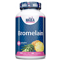 Харчова добавка Haya Labs. Bromelain 500 мг 60 капсул