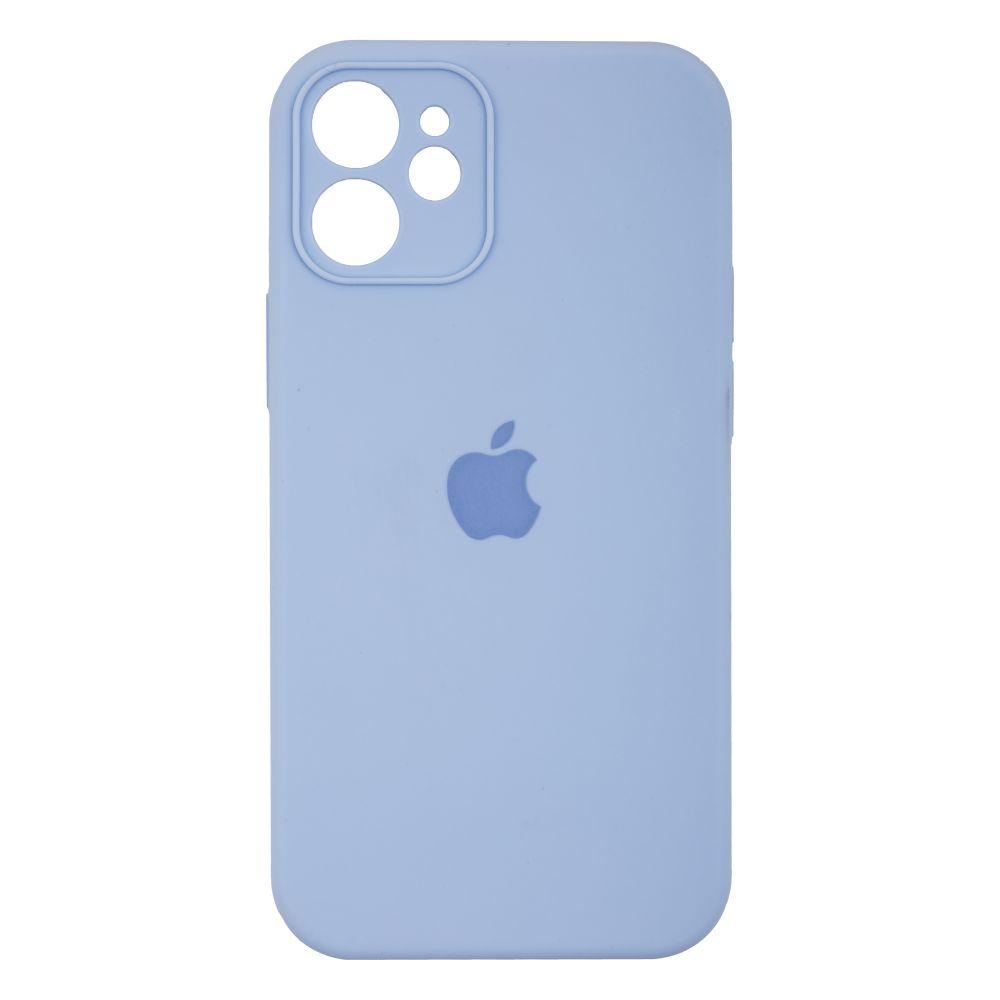Силіконовий чохол з закритою камерою для iPhone 12 Mini Lilac