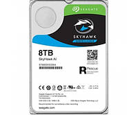 Накопичувач HDD SATA 8.0TB Seagate SkyHawk AI Surveillance 7200rpm 256MB (ST8000VE001)