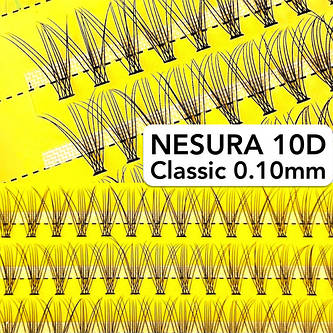 Вії Nesura Classic 10D 0.10 Класік