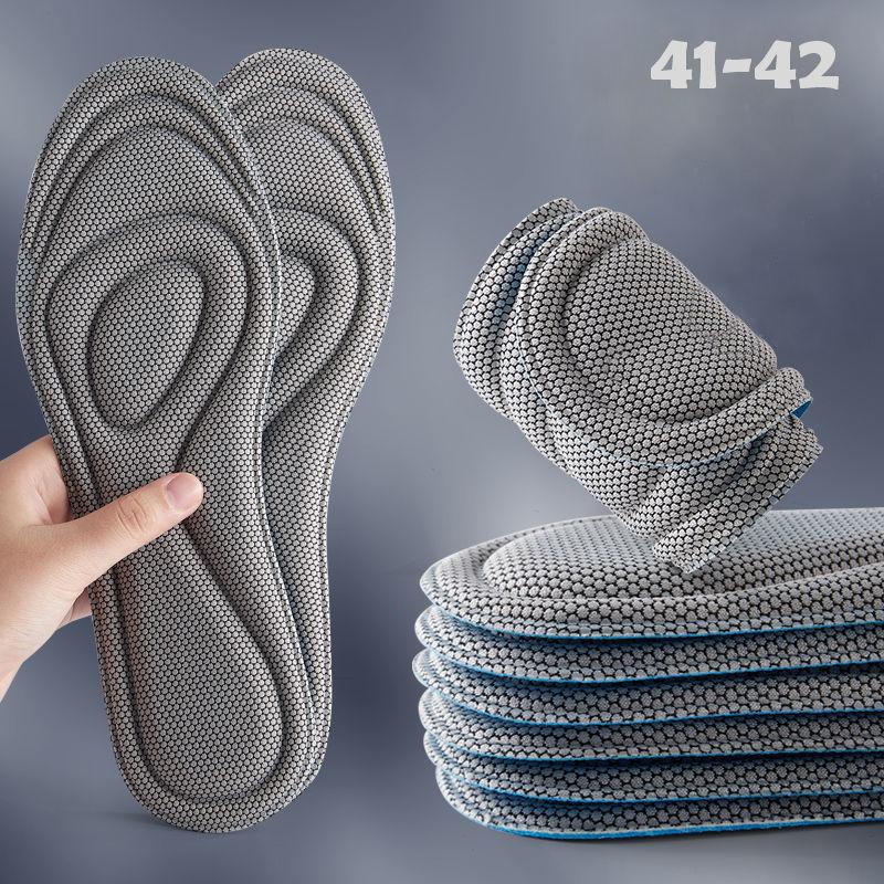 Устілки антибактеріальні з ефектом пам'яті Memory Insoles Gray Розмір 41-42, фото 1
