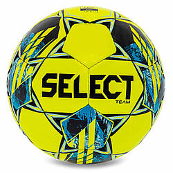 М'яч футбольний Select TEAM FIFA v22 жовто-синій