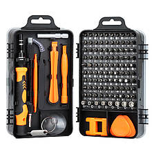Набір викруток 115 в 1 + інструменти/універсальний/прицизійний/для ремонту техніки, електроніки Orange