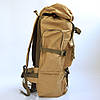 Тактичний рюкзак для туристів 70л (70х35х15см) XS1707, Койот / Великий, туристичний рюкзак, фото 9