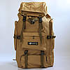 Тактичний рюкзак для туристів 70л (70х35х15см) XS1707, Койот / Великий, туристичний рюкзак, фото 10