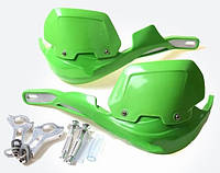 Защита рук ендуро для мотоцикла astront удлиненные зеленые
