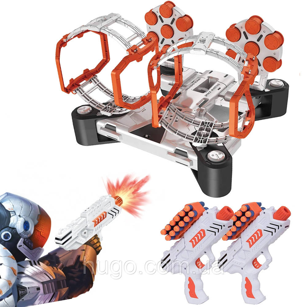 Тир набір ігровий «Стрільба з бластера по гравітрону з мішенями» / Дитячий набір дгя гри, фото 1