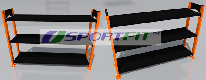 Стелаж зберігання інвентарю СR.01.05