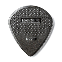 Набор медиаторов Dunlop 471R3C Max-Grip Jazz III Carbon Fiber