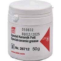 Смазка керамическая высокотемпературная Febi 26712 Special Ceramic Grease -30°C/1400°C паста (FE26712) 50г