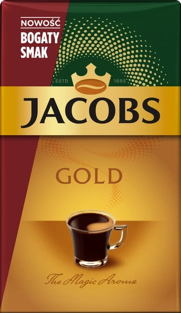 Молотый кофе Jacobs Gold 250 грамм | Купить в Киеве, Запорожье, Днепре ...