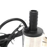 Насос 50 мм для перекачування ДТ і води REWOLT 12 В Заглибний насос для відкачування палива з бочки в каністру 25 л/хв, фото 7