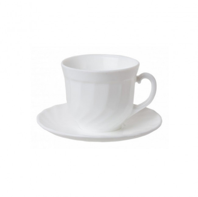 Сервиз чайный Trianon 220мл на 6 персон Luminarc E8845 белый - фото 2 - id-p1887609066