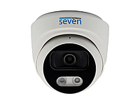 IP камера видеонаблюдения SEVEN IP-7215PA-FC PRO 5 Мп 2,8 Full Color купольная