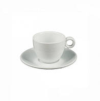 Набір кавовий 2 предмети: чашка 80 мл і блюдце Helios HR1309 порцеляна