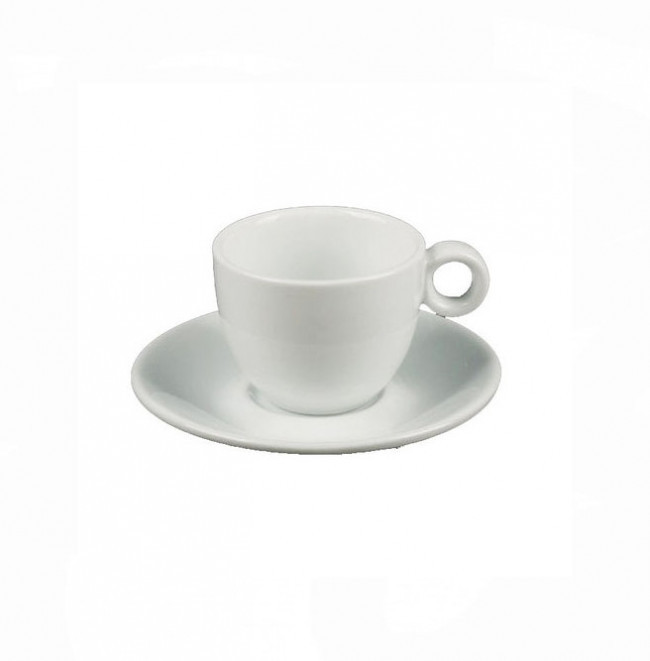Набор кофейный 2 предмета: чашка 80мл и блюдце Helios HR1309 фарфор - фото 1 - id-p1887609191