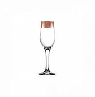 Набор бокалов для шампанского "Кракелюр" 200мл 6шт PROMSIZ TRV267-160