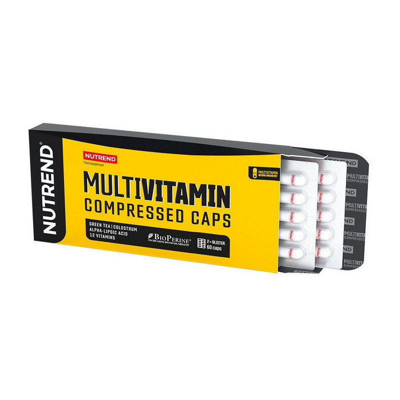 Вітамінно-мінеральний комплекс Nutrend Multivitamin Compressed 60 Caps