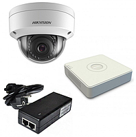 Комплект IP видеонаблюдения Hikvision KIT-DS0136