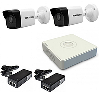 Комплект IP видеонаблюдения Hikvision KIT-DS0137