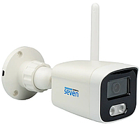 WIFI IP камера вулична SEVEN IP-7224AW 4 Мп циліндрична