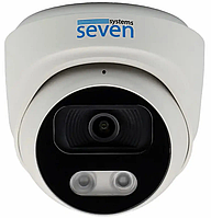 IP камера видеонаблюдения SEVEN IP-7218PA PRO 8 Мп 2,8 купольная