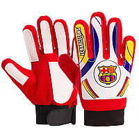 Детские вратарские перчатки для футбола перчатки для вратаря Барселона BARCELONA BALLONSTAR (FB-0028-07) 5