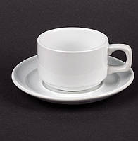 Набор чайный 2 предмета чашка 150мл и блюдце Helios HR1327 фарфор