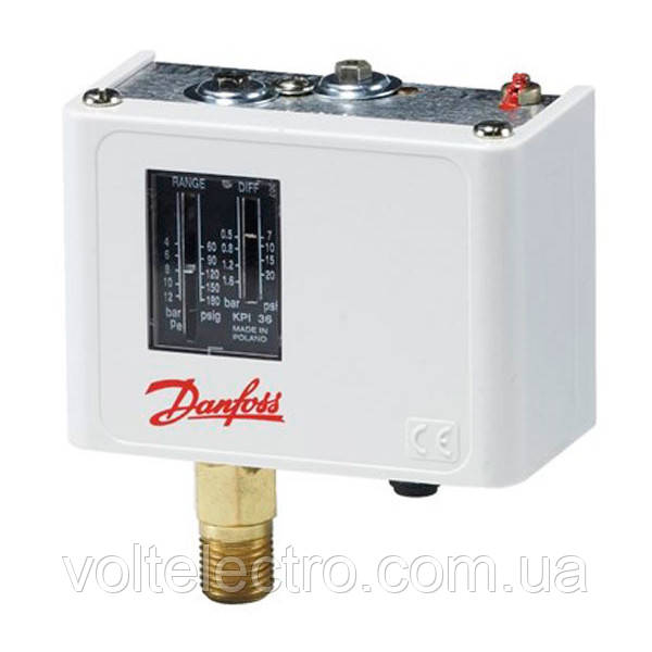 Реле давления Danfoss KPI 35 0,2-8 бар G ¼ 060-122466 - фото 1 - id-p27376328