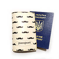 Обложка на паспорт Усы (OB_0004)
