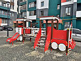 Гімнастичний комплекс "Паровозик з вагончиком" SiverSport KID404, фото 6