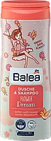 Balea Kinder Dusche & Shampoo Flower Dream Детский гель для душа и шампунь Цветочная мечта 300 мл