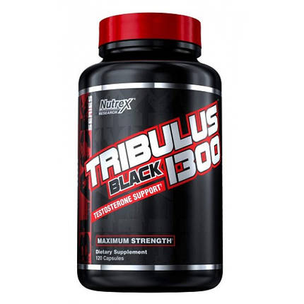 Бустер тестостерону Nutrex Tribulus Black 1300 120 Caps, фото 1