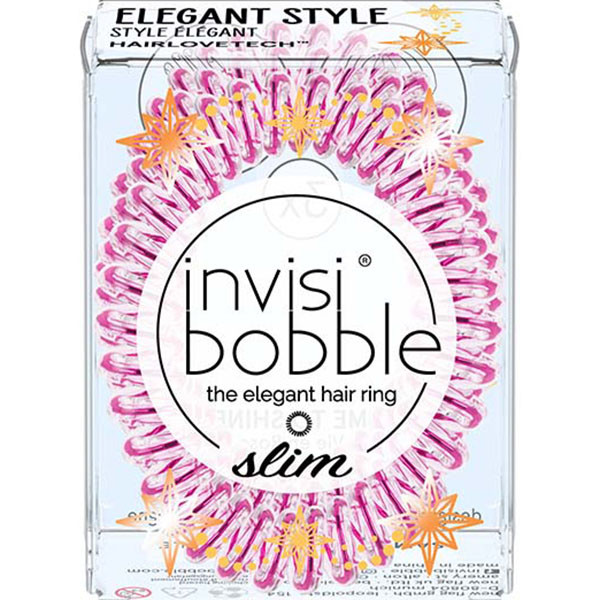 Резинка браслет для волосся Invisibobble SLIM Time To Shine La Vie e Rose