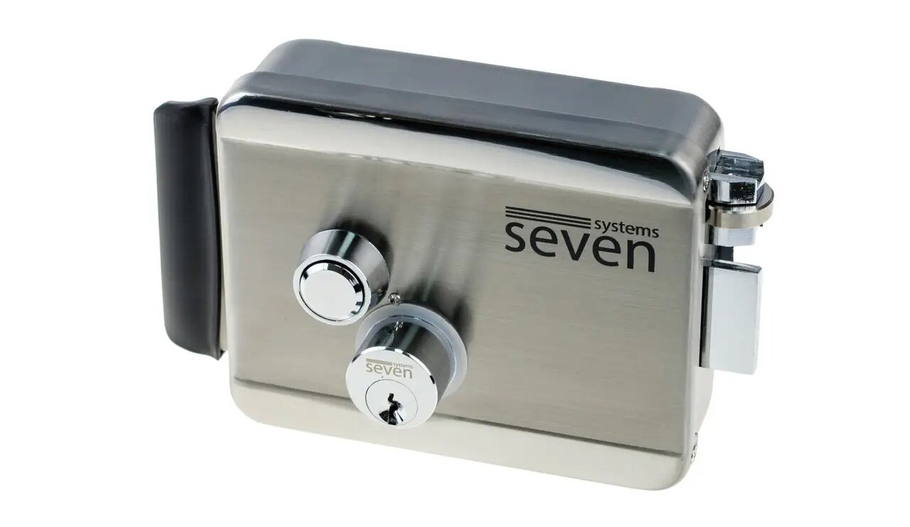 Замок електромеханічний із нержавіючої сталі SEVEN EL-7729SS