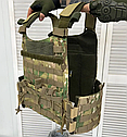 Армійська плитоноска зі швидким скиданням Cold 10-3 (без плит) Мультикам, фото 2