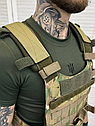 Армійська плитоноска зі швидким скиданням Cold 10-3 (без плит) Мультикам, фото 5